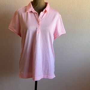 Adidas Light Pink Polo Shirt